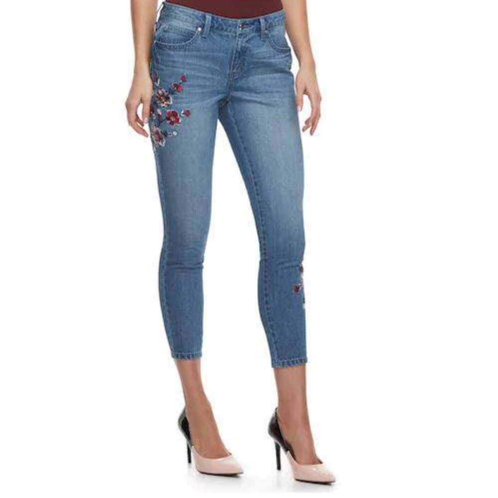 Embroidered Jeans